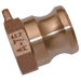 FT Pro - A34-BR-NPT 3/4" NPT Female Plug Type A Brass - pneumaticsystems