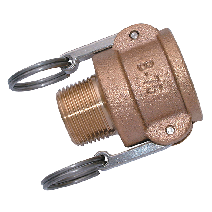 FT Pro - B12-BR 1/2" BSPT Male Camlock Type B Brass - pneumaticsystems