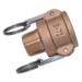FT Pro - B34-BR-NPT 3/4" NPT Male Coupler Type B Brass - pneumaticsystems