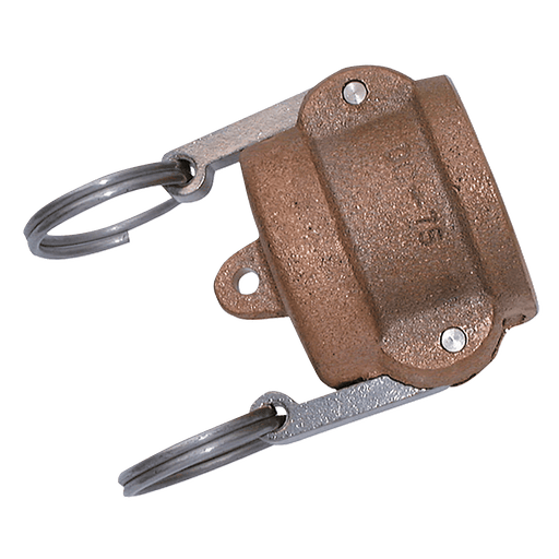 FT Pro - DC6-BR DC Type Brass 6" Camlock - pneumaticsystems