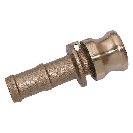 FT Pro - E112-BR Camlock 1.1/2" OD Hose Tail Type E Brass - pneumaticsystems