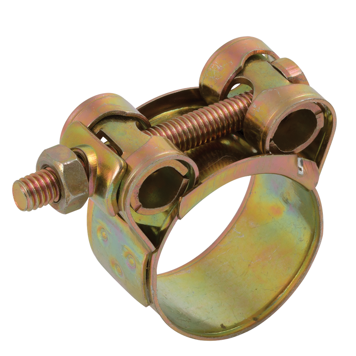 FT Pro - HDSHS-131139 131-139MM Heavy Duty Yellow Zinc Plated Steel Clamp - pneumaticsystems
