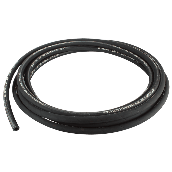FT Pro - 2144-9731 3/8" Black Jetwash Hose - 2 Wire 1M - pneumaticsystems