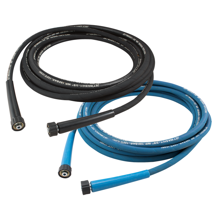 FT Pro - 2PWLA-K-M-38B 10M Blue Pres Hose M22 X 1.5 Female X 3/8" BSP Male - pneumaticsystems