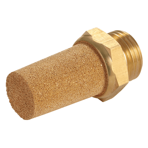 FT Pro 3/4" BSPP Male Silencer Medium Brass 1873758 - pneumaticsystems