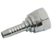 FT Pro - BFF0404CF 1/4" BSP Female Flat Faced X Hose Tail 1/4" Hose ID - pneumaticsystems