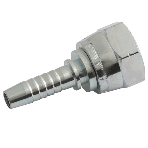 FT Pro - BFF0406CF 1/4" BSP Female Flat Faced X Hose Tail 3/8" Hose ID - pneumaticsystems