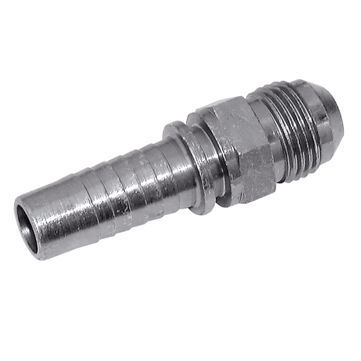 FT Pro - JM0404CF 7/16" JIC Male Hose Tail 1/4" Hose ID - pneumaticsystems