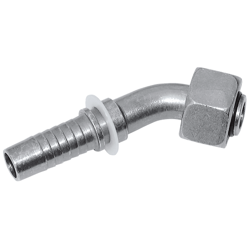 FT Pro - HMFL04-45-M14CF M14 X 1.5 Metric Female Light Duty 45° Swept Elbow - pneumaticsystems