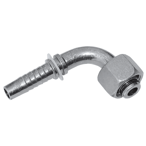 FT Pro - HMFL0590-M18CF M18 X 1.5 Metric Female Light Duty 90° Swept Elbow - pneumaticsystems