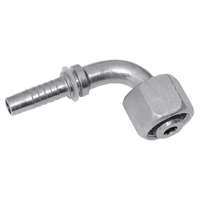 FT Pro - HMFS1090-M24CF M24 X 1.5 Metric Female Heavy Duty 90° Swept Elbow - pneumaticsystems