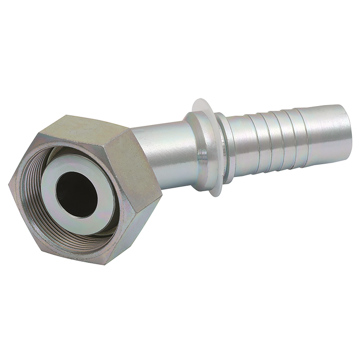 FT Pro - FMF0845-M24CF M24 X 1.5 Metric (Gaz) Female 45° Swept Elbow 1/2" Hose ID - pneumaticsystems