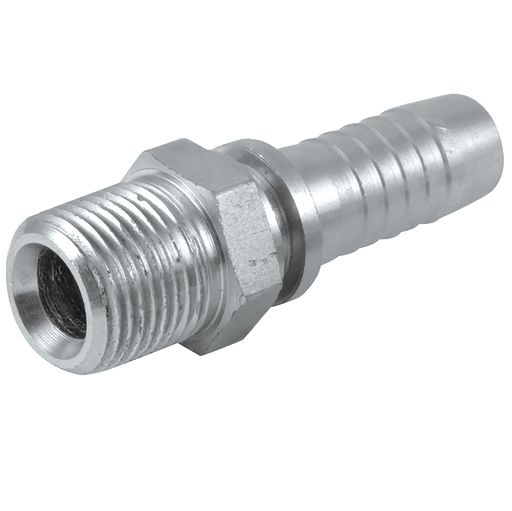 FT Pro - NPTM0806CF 1/2" NPT Male Straight Hydraulic Hose Connector - pneumaticsystems