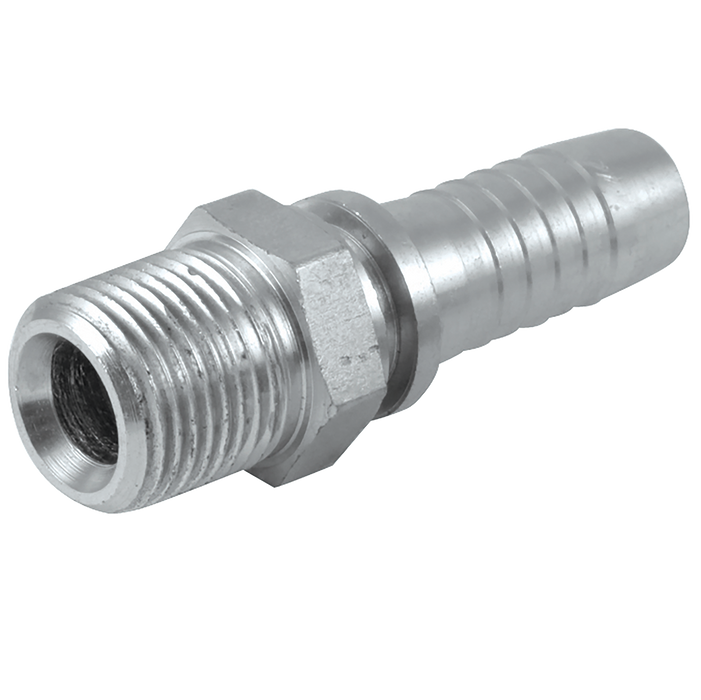 FT Pro - NPTM1212CF 3/4" NPT Male Straight Hydraulic Hose Connector - pneumaticsystems