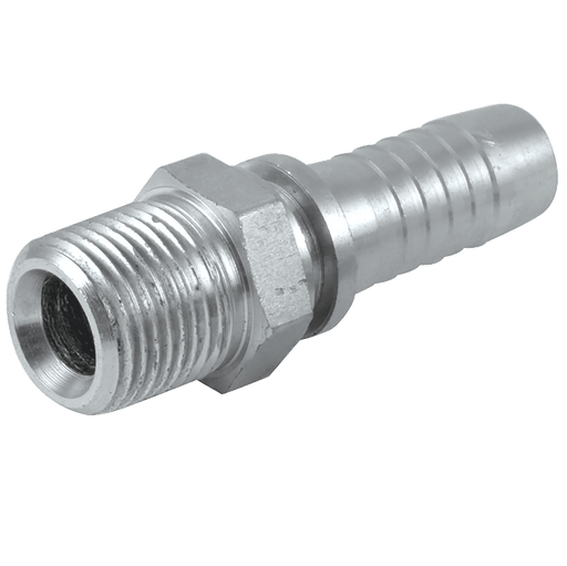 FT Pro - NPTM0808CF 1/2" NPT Male Straight Hydraulic Hose Connector - pneumaticsystems