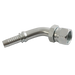 FT Pro - JISM164505CF M16 Metric Female (KOMATSU Style) X Hose Tail 45° Swept Elbow - pneumaticsystems