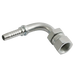 FT Pro - JISM249010CF M24 Metric Female (KOMATSU Style) X Hose Tail 90° Swept Elbow - pneumaticsystems