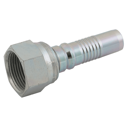 FT Pro - JMJICF-40-24CF 2.1/2" JIC Female Interlock Straight 1.1/2" Hose ID - pneumaticsystems