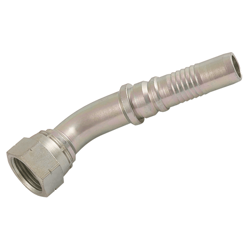 FT Pro - JMJICF45-21-12CF 1.5/16" JIC Female Interlock 45° Swept Elbow 3/4" Hose ID - pneumaticsystems