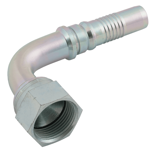 FT Pro - JMJICF90-40-32CF 2.1/2" JIC Female Interlock 90° Swept Elbow 2" Hose ID - pneumaticsystems