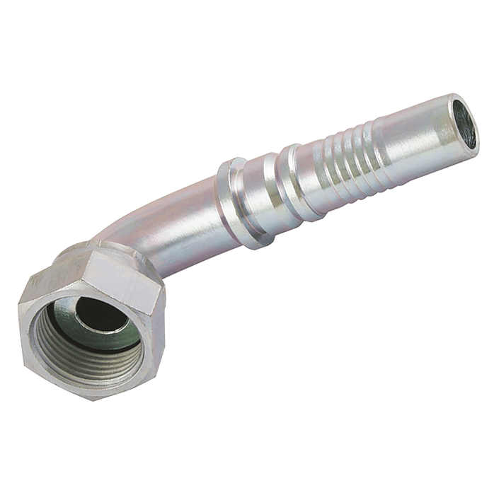 FT Pro - JMORFSF451212CF 1.3/16" ORFS Female Interlock 45° Swept Elbow 3/4" Hose ID - pneumaticsystems