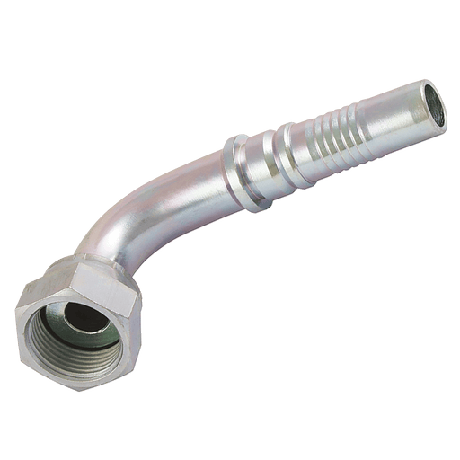 FT Pro - JMORFSF901616CF 1.7/16" ORFS Female Interlock 90° Swept Elbow 1" Hose ID - pneumaticsystems