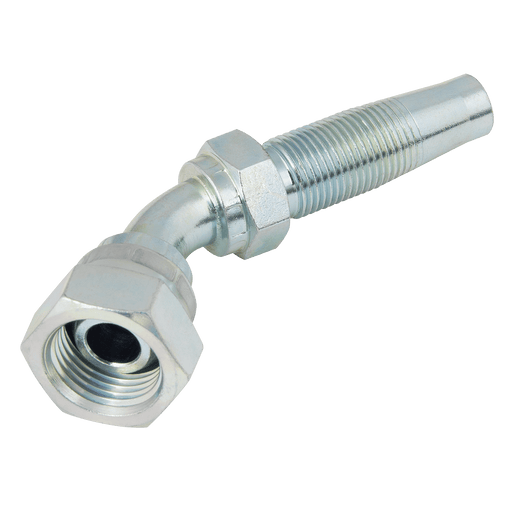 FT Pro - 2182-8009 1/4" BSP Female Hydraulic Reusable 45° Elbow - pneumaticsystems