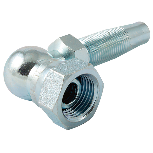 FT Pro - 2182-8033 1/4" BSP Female Hydraulic Reusable 90° Elbow - pneumaticsystems