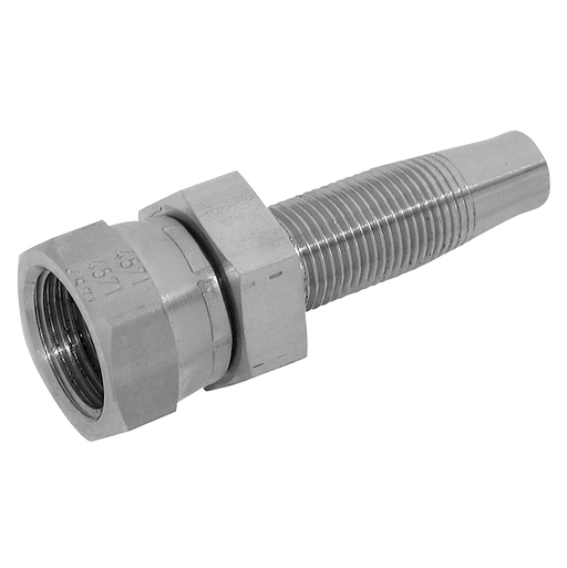 FT Pro - RU0606FSS 3/8" BSP Female Reusable Straight 3/8" Hose ID - pneumaticsystems