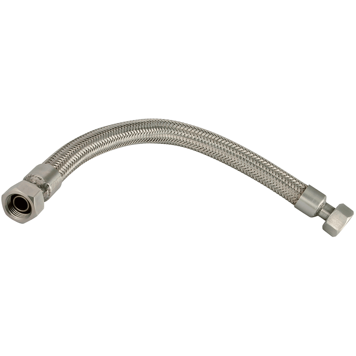 FT Pro - 2137-9847 3/4" BSP Female X 3/4" ID Metallic Flexible Hose Steel Braided - pneumaticsystems