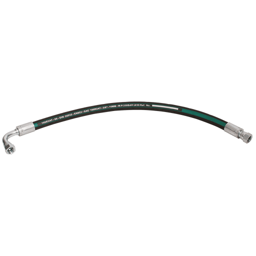 FT Pro - JF9004F04-1000 7/16" JIC Female X 15.7MM OD X 1/4" ID Hydraulic Hose Assembly - pneumaticsystems