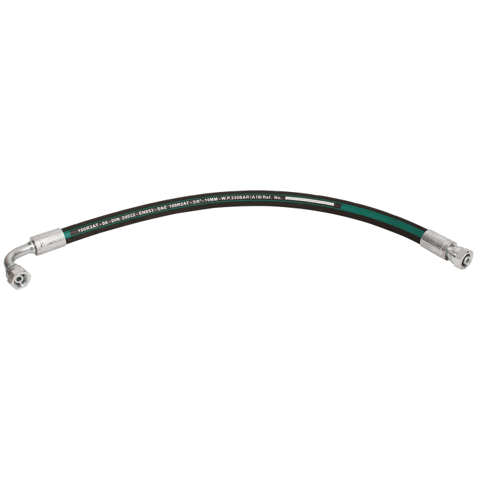 FT Pro - HMFL9012F30-600 M30 X 2 Metric Female X 30.2MM OD X 3/4" ID Hydraulic Hose Assembly - pneumaticsystems