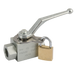FT Pro - KHB-G1/2-LK 1/2" BSP Parallel Female Ball Valve 2 Way Lockable - pneumaticsystems