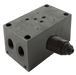 FT Pro - CM5-6G-ADJ CETOP 5 6 Steel Manifold Steel c/w Pressure Relief Valve - pneumaticsystems