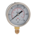 FT Pro - PG63-200BG 1/4"BSPP 63MM Bottom Glycerine Gauge 0-3000PSI - pneumaticsystems
