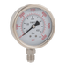 FT Pro - SSG63-250BG 1/4"BSPP 63MM Bottom Glycerine Gauge 0-4000PSI - pneumaticsystems