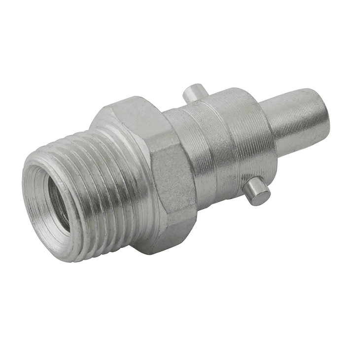 FT Pro - TAP14M 1/4" BSPP Male Twist-Air Plug Halves - Non-Swivel - pneumaticsystems