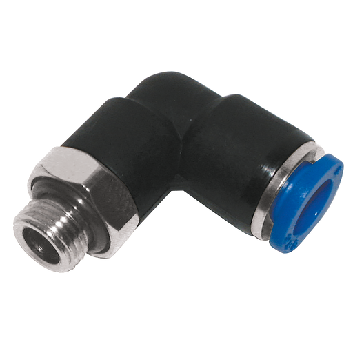 FT Pro - 2028-8296 8MM OD X 3/8" BSPP Male Stud Elbow - pneumaticsystems