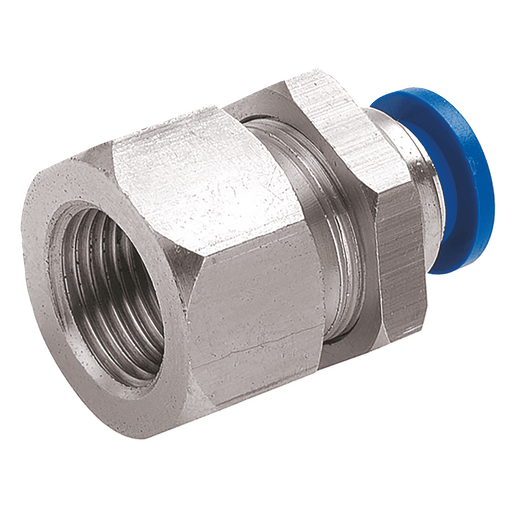 FT Pro - 2019-7083 4MM OD X 1/8" BSPP Female Bulkhead - pneumaticsystems