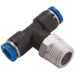 FT Pro - 2019-5541 06MM OD X M5 Metric T Thread Centre Leg - pneumaticsystems