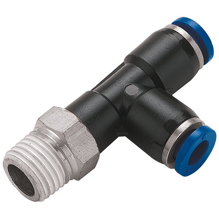 FT Pro - 2019-8073 08MM OD X 1/4" BSPT Male Branch Run Tee - pneumaticsystems