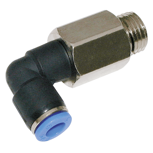FT Pro - 2033-9115 08MM OD X 3/8" BSPP Male Stud Ext Elbow - pneumaticsystems