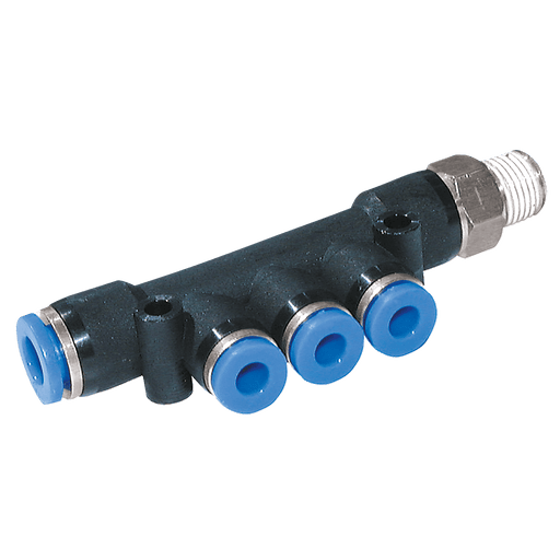 FT Pro - 2019-9048 8MM in 6MM OUT X 3 X 1/4" BSPT Male - pneumaticsystems