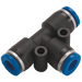 FT Pro - 2019-8396 4MM OD Equal Tee - pneumaticsystems