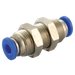 FT Pro - 2019-8529 10MM OD Equal Bulkhead - pneumaticsystems