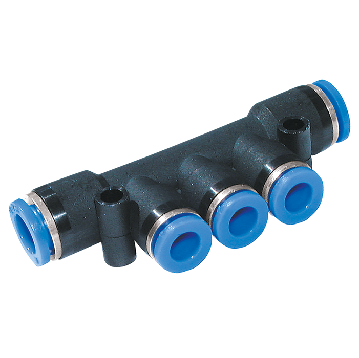 FT Pro - 2019-9071 8MM On Run 4MM On Branch Tee - pneumaticsystems