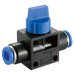 FT Pro - HVFF08-06 8 X 6MM Ball Valve - pneumaticsystems