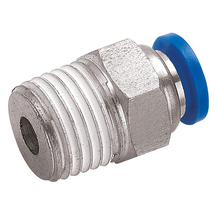 FT Pro - 2110-8006 3/8" OD X 1/8" NPT Male Stud Push-in Hex - pneumaticsystems