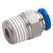 FT Pro - 2110-8022 3/8" OD X 1/2" NPT Male Stud Push-in Hex - pneumaticsystems