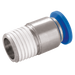 FT Pro - 2019-0024 1/8" BSPT Male X 10MM OD Male Stud - pneumaticsystems